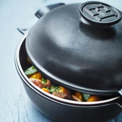 Emile Henry Kookpan Delight Rond Slate 4 L Hot