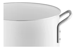 Kookpan Eva Trio White Line Ceramique Recycled Aluminium 7L