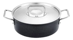 Kookpan Fissler Adamant Laag met RVS Deksel 28 cm