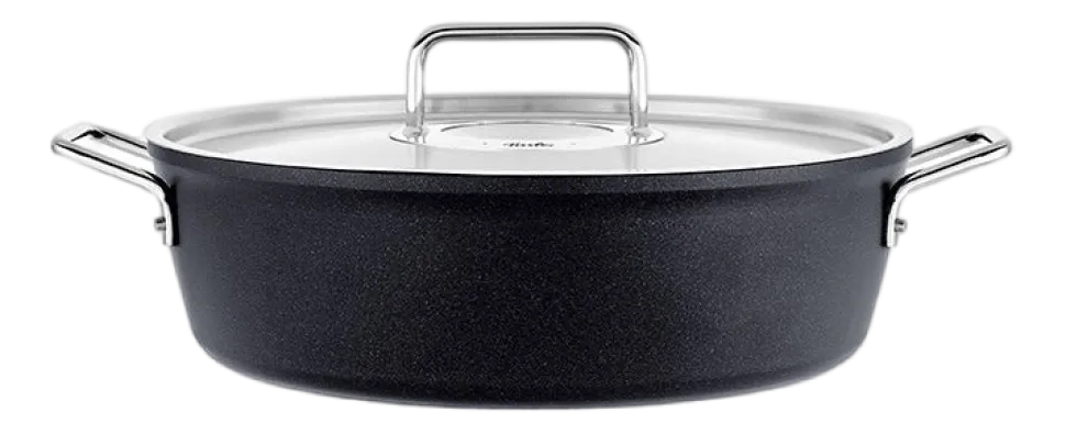Kookpan Fissler Adamant Laag met RVS Deksel 28 cm