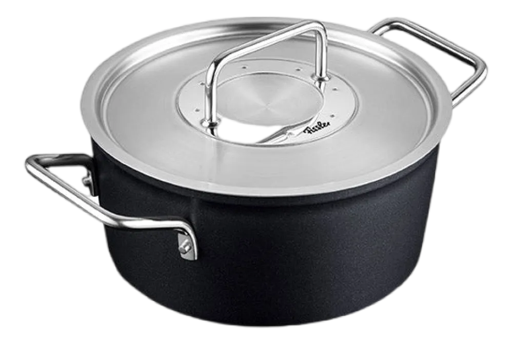 Fissler Kookpan Adamant met RVS Deksel 20 cm Clearance