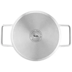 Kookpan Fissler Pure Collection Laag met RVS Deksel 24 cm