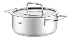 Kookpan Fissler Pure Collection Laag met Glasdeksel 20 cm