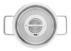 Kookpan Fissler Pure Collection met Glasdeksel 20 cm
