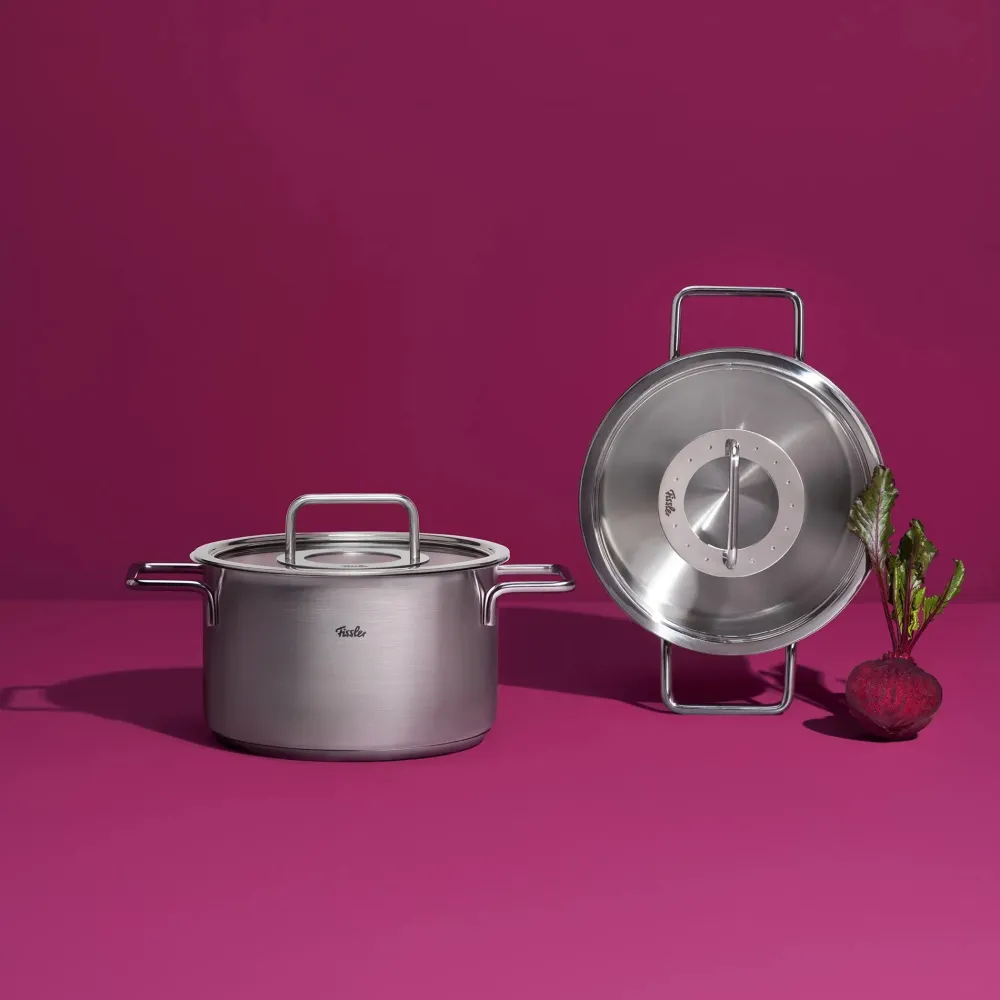 Fissler Kookpan Pure Collection met Glasdeksel Sale