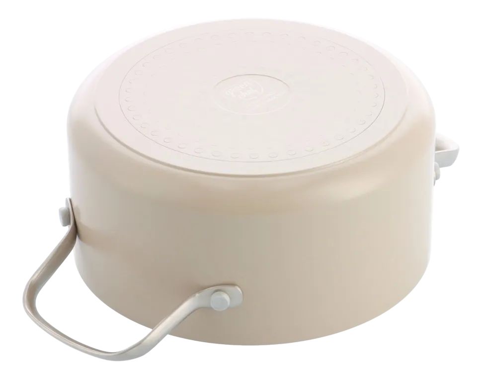 Kookpan Greenchef Nordics Met Keramische Antikleeflaag met deksel 20 cm
