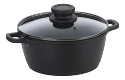 Kookpan Kela Atura Met Deksel Zwart 1,7 L