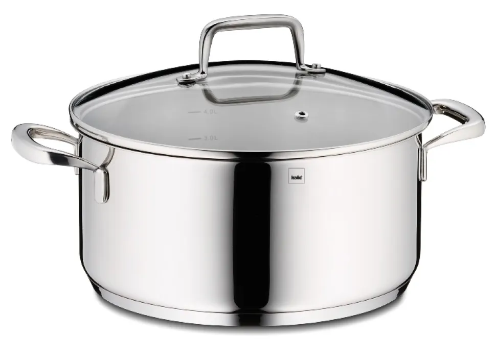 Kookpan Kela Flavoria Zilver 4,6L