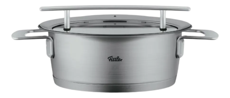 Kookpan Laag Fissler Phi Collection met Glasdeksel 24 cm