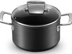 Le Creuset Kookpan Anti-aanbak Zwart Outlet