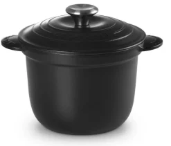 Le Creuset Kookpan Cocotte Every Mat Zwart 18 cm