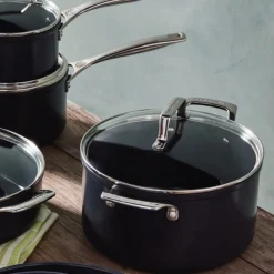 Kookpan Le Creuset Essential Non Stick Ceramic Zwart 24 cm