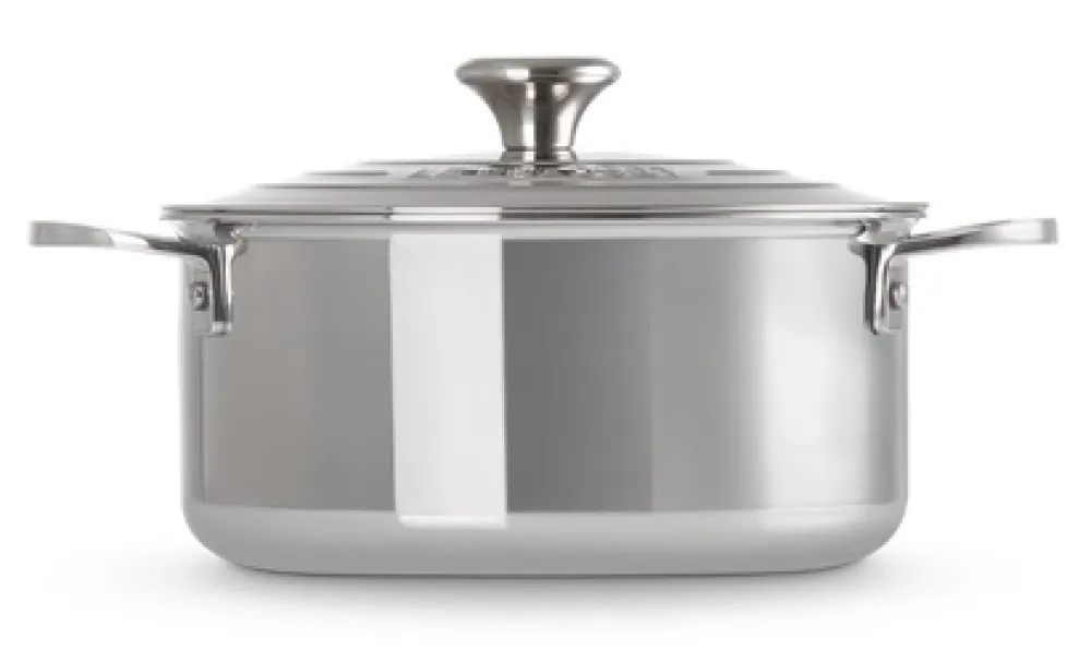 Le Creuset Kookpan Laag Inox Plus Outlet