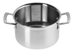 Kookpan Le Creuset Met Stoominzet en Glazen Deksel RVS 20 cm