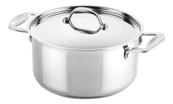 Kookpan Mepra Glamour Stone Zilver 22 cm