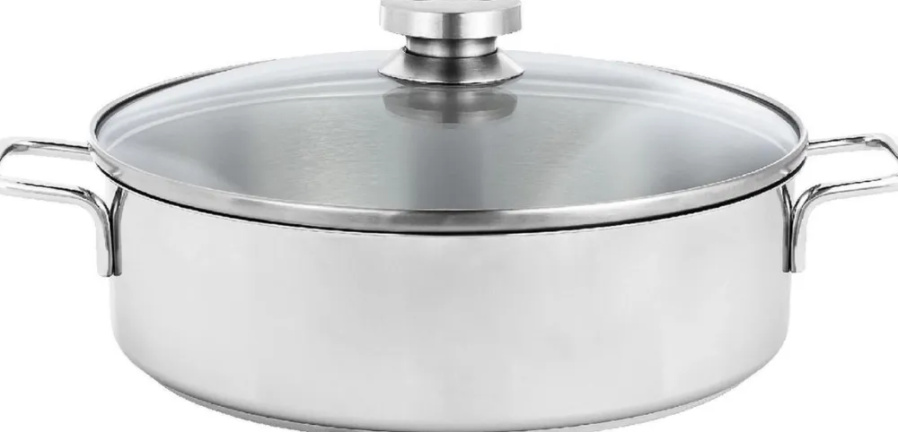 Demeyere Kookpan Met Glazen Deksel Apollo 7 24 cm Outlet