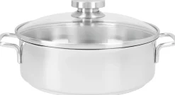 Demeyere Kookpan Met Glazen Deksel Apollo 7 24 cm Outlet