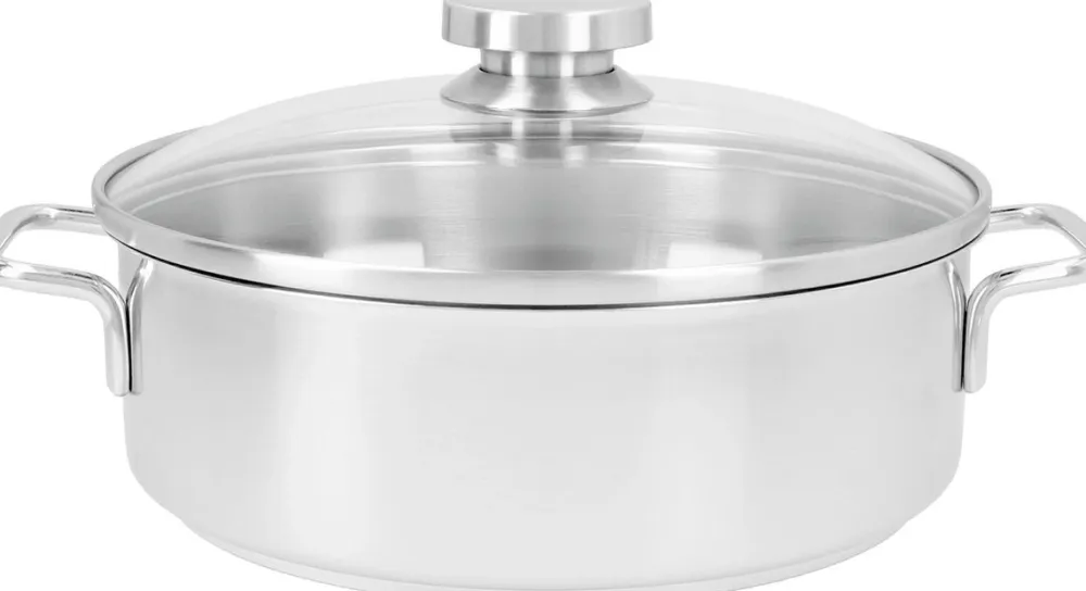 Demeyere Kookpan Met Glazen Deksel Apollo 7 24 cm Outlet