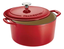 Tramontina Kookpan Bestow Met Deksel Red 28 cm