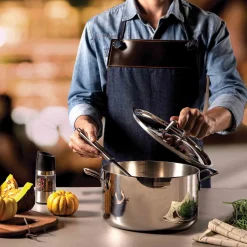 Kookpan Tramontina Grano 3-Laags Zilver 20 cm