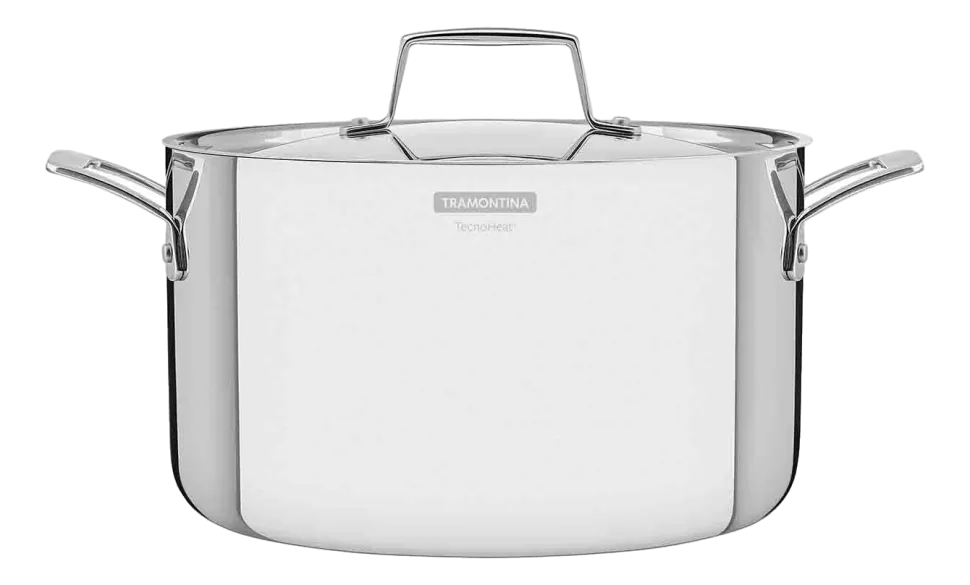 Kookpan Tramontina Grano 3-Laags Zilver 20 cm