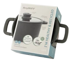 Kookpot Antikleef met Deksel BergHOFF Leo Line 24x14cm