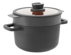 Kookpot Antikleef met Deksel BergHOFF Leo Line 24x14cm