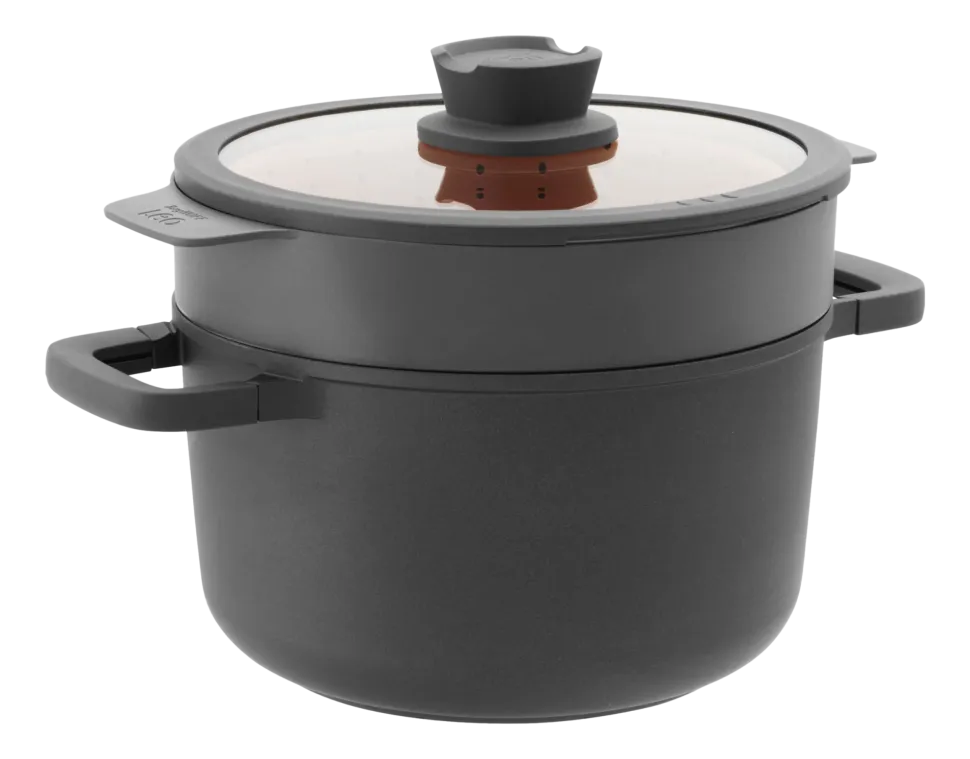 Kookpot Antikleef met Deksel BergHOFF Leo Line 24x14cm