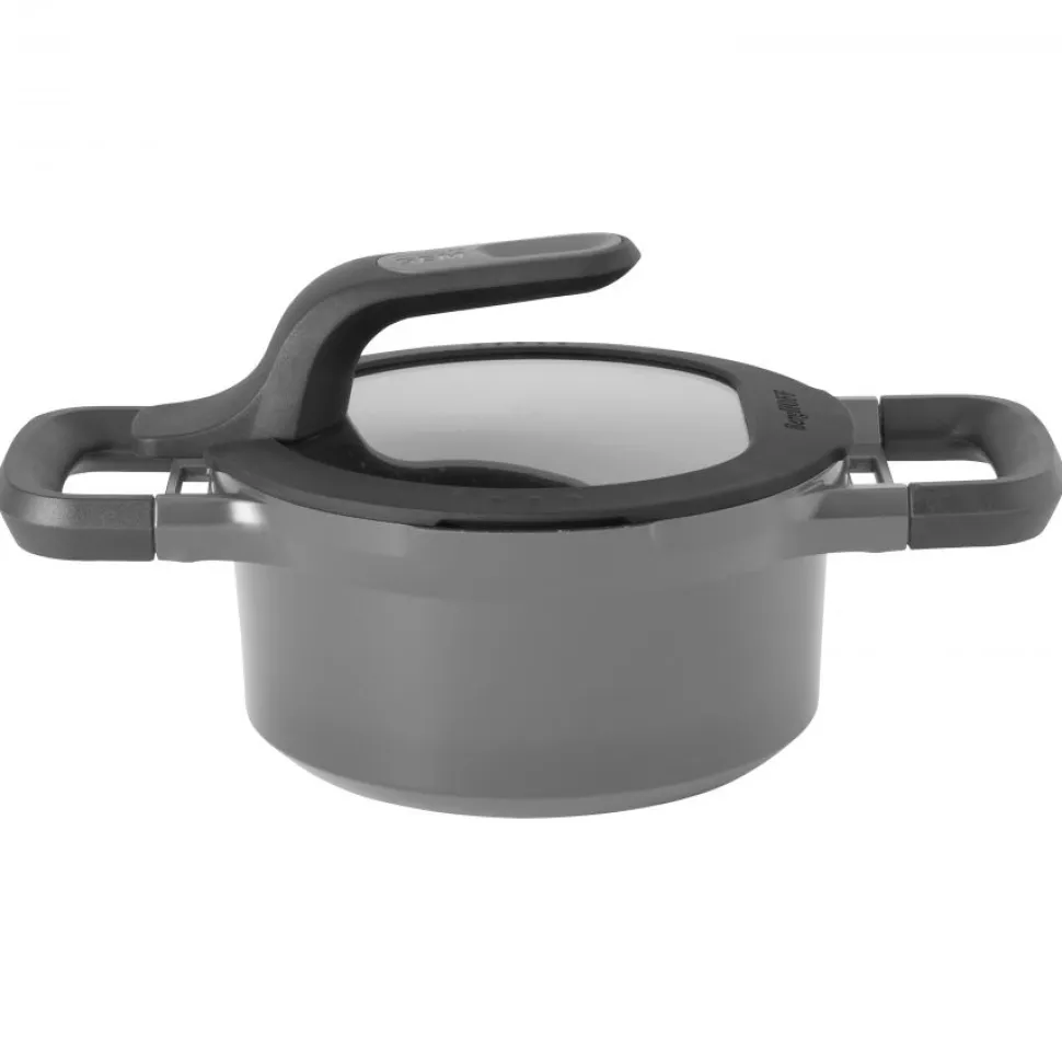Kookpot BergHOFF Gem Line Grijs 16 cm