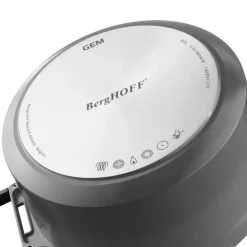 Kookpot BergHOFF Gem Line Grijs 16 cm