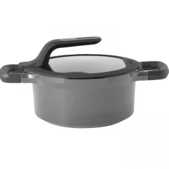 Kookpot BergHOFF Gem Line Grijs 20 cm