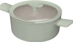BergHOFF Kookpot Leo Recycled Balance met Deksel Antikleef Sage Clearance