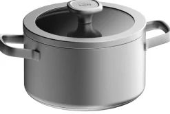 Kookpot BergHOFF Leo Recycled RVS met Deksel 20 cm Graphite
