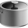 BergHOFF Kookpot Leo Recycled RVS met Deksel 24 cm Graphite Hot