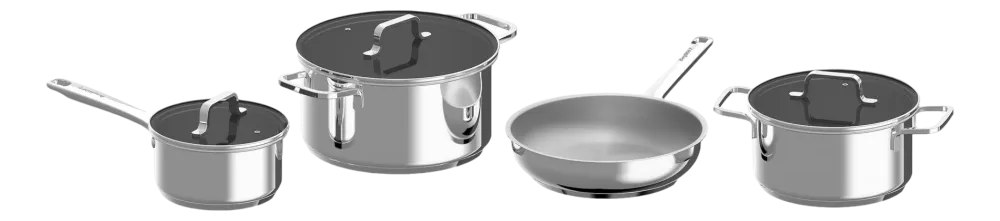 BergHOFF Kookpottenset DiNA Line (7-delig) New