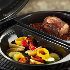 Kookset Outdoorchef Halve Maan Zwart (2-Delig)