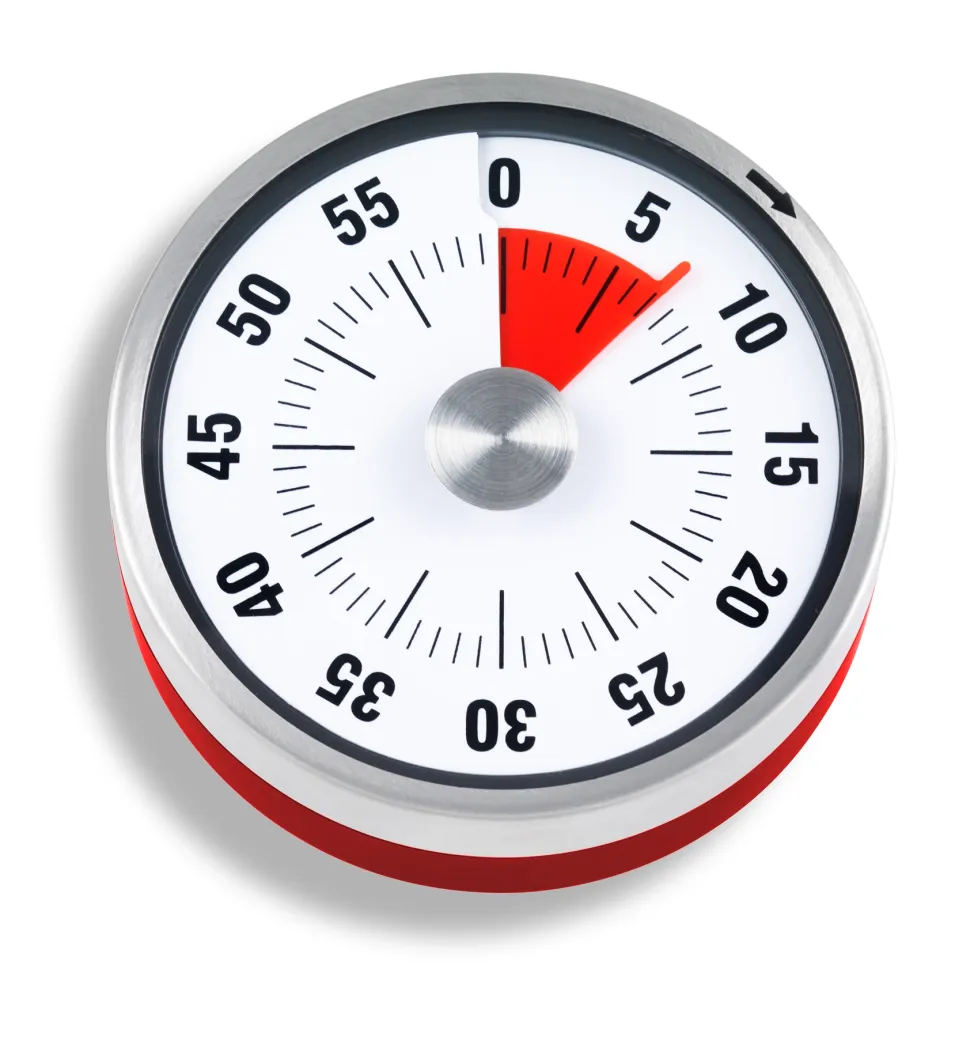 Kookwekker ADE Mechanisch 60 Min Rood