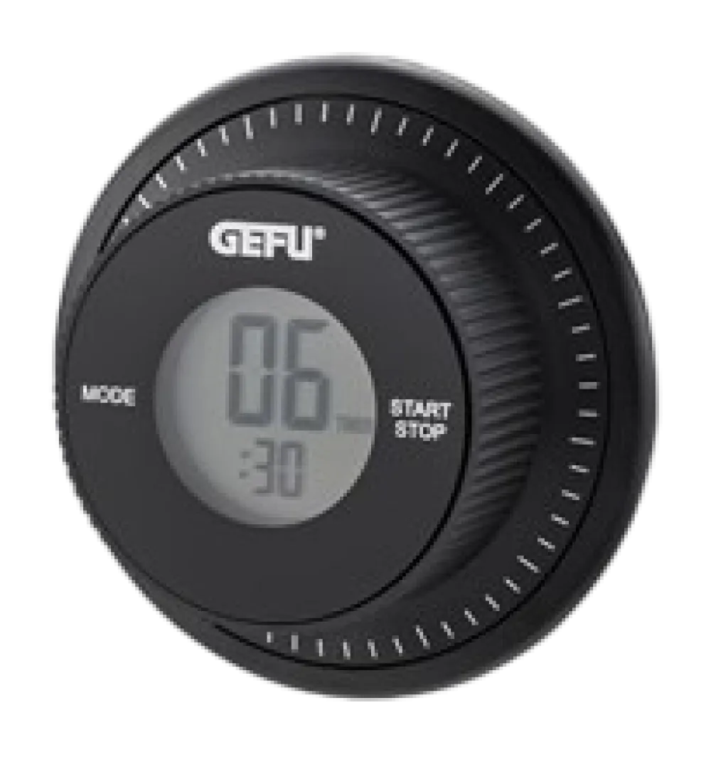Gefu Kookwekker Digitale "Safe Dial" Timer Zwart Best