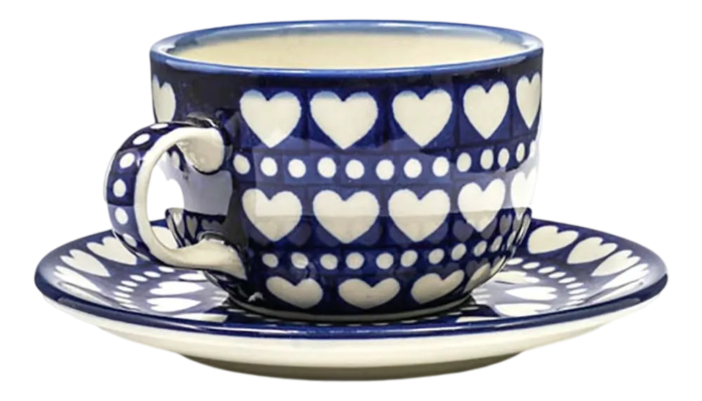 Bunzlau Castle Kop en Schotel Blue Valentine (230 ml) Hot