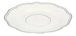 Kop en Schotel Salt & Pepper Odette White / Black 190 ml (Set van 2)