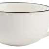Salt & Pepper Kop en Schotel Studio Base White 220 ml (Set van 4)