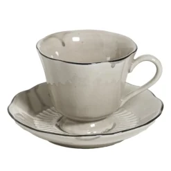Kop Met Schotel The Table Attic Oyster (140 ml)