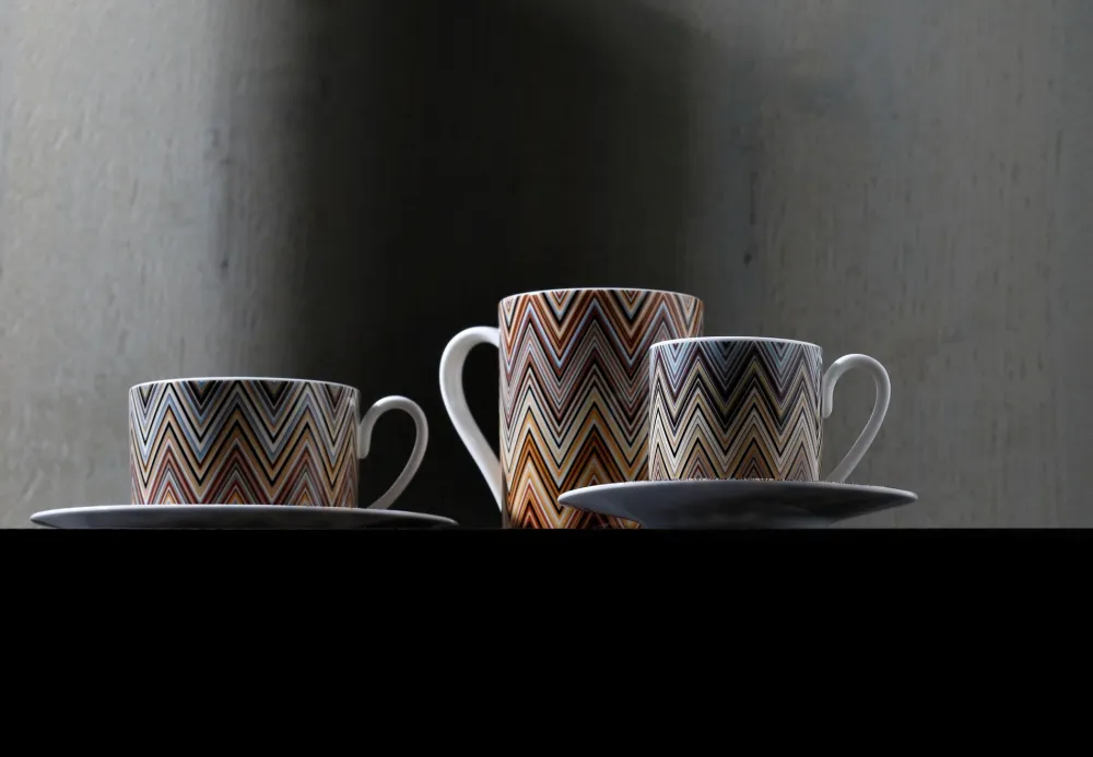 Missoni Kop & Schotel Luxury Gift Box Zig Zag Jarris 148 220 ml (Set van 6) Discount