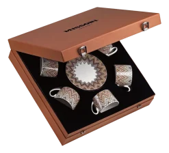 Missoni Kop & Schotel Luxury Gift Box Zig Zag Jarris 148 220 ml (Set van 6) Discount