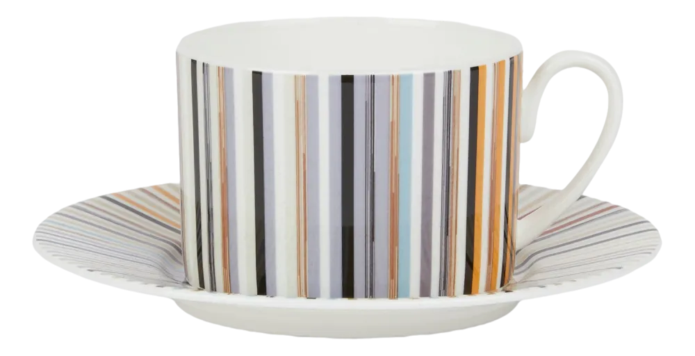 Missoni Kop & Schotel Luxury Gift Box Stripes Jenkins 148 220 ml (Set van 6)