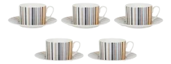 Missoni Kop & Schotel Luxury Gift Box Stripes Jenkins 148 220 ml (Set van 6)