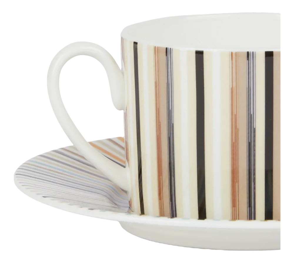 Missoni Kop & Schotel Luxury Gift Box Stripes Jenkins 148 220 ml (Set van 6)