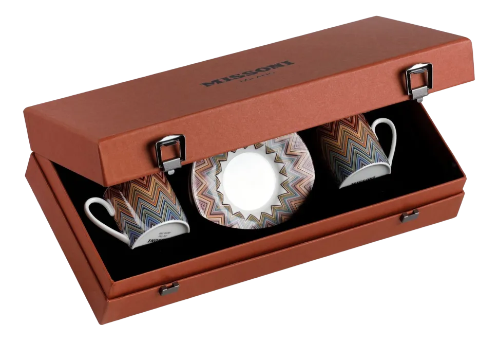 Missoni Kop & Schotel Luxury Gift Box Zig Zag Jarris 148 120 ml (Set van 6) Online