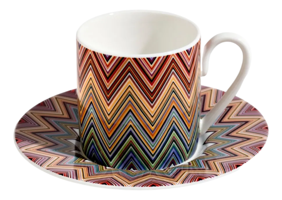 Missoni Kop & Schotel Luxury Gift Box Zig Zag Jarris 148 120 ml (Set van 6) Online