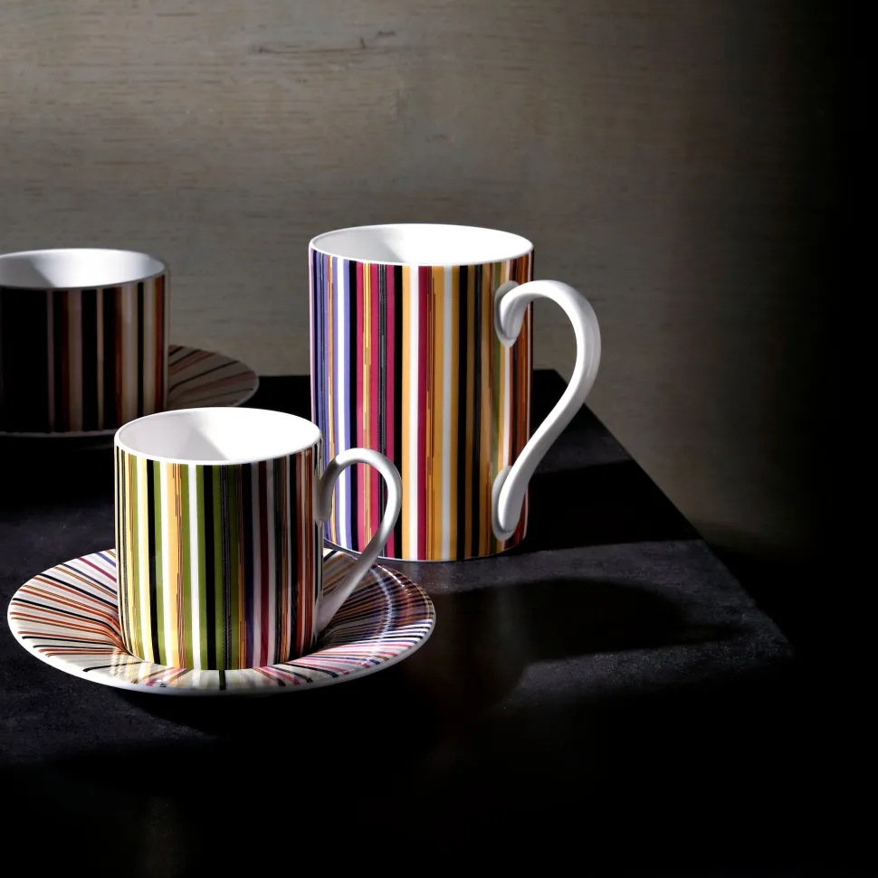 Kop & Schotel Missoni Luxury Gift Box Stripes Jenkins 156 220 ml (Set van 6)